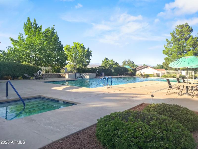 Hot Tub and Pool Area