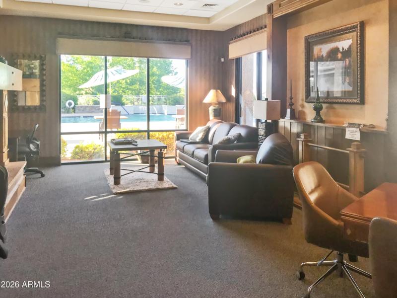 Lounge Area of Clubhouse