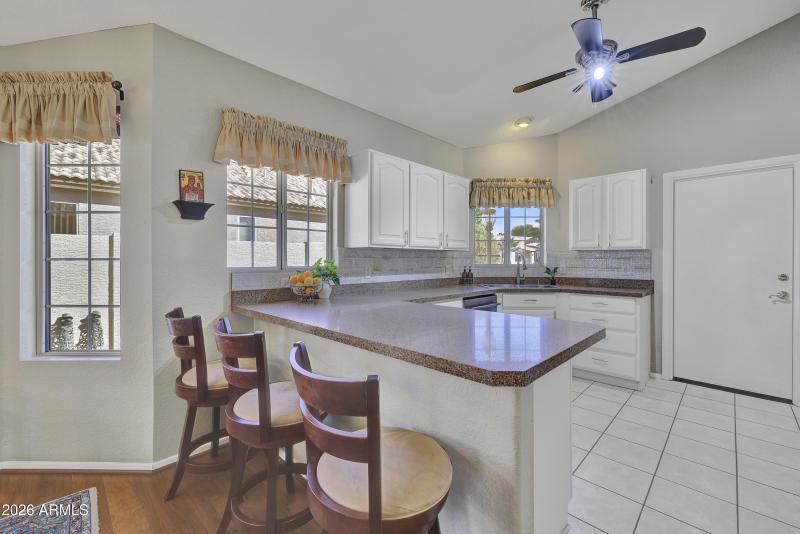 Informal Breakfast Bar