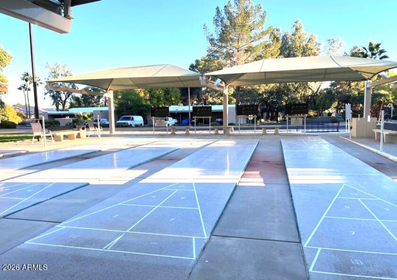 Community Shuffleboard Courts