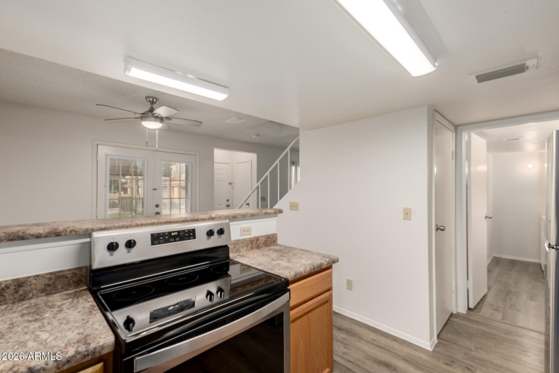 Kitchen/ Half Bath/ Laundry Room