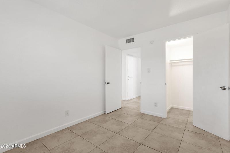 Bedroom One walk in closet