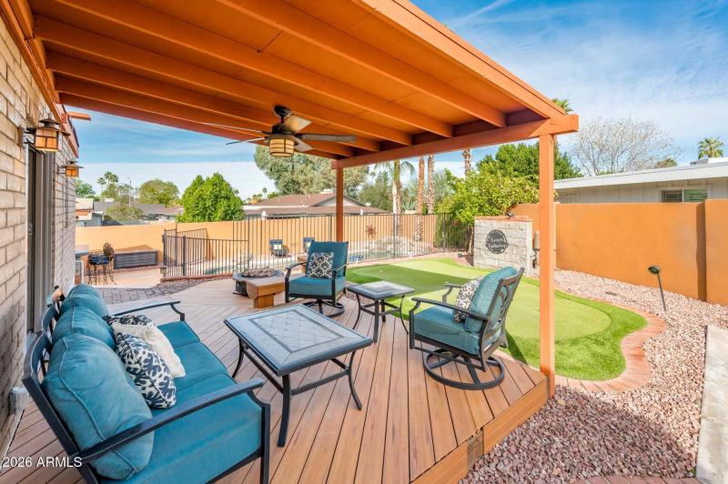 Elevated Covered Deck