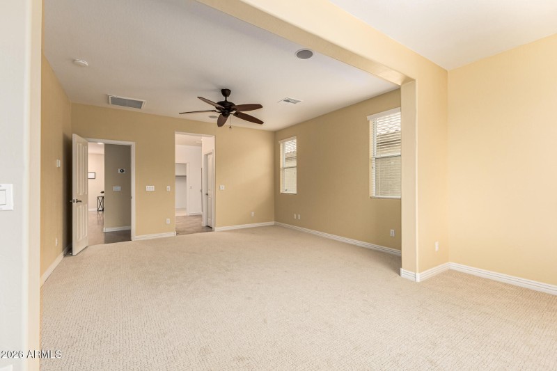 Master Bedroom with Sitting Area