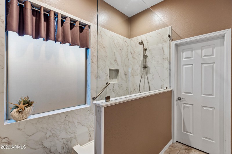 Master Bathroom Walk-In Shower