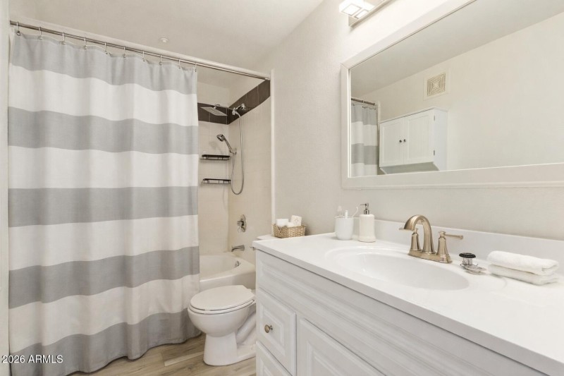 Virtually Staged Primary Bath 1