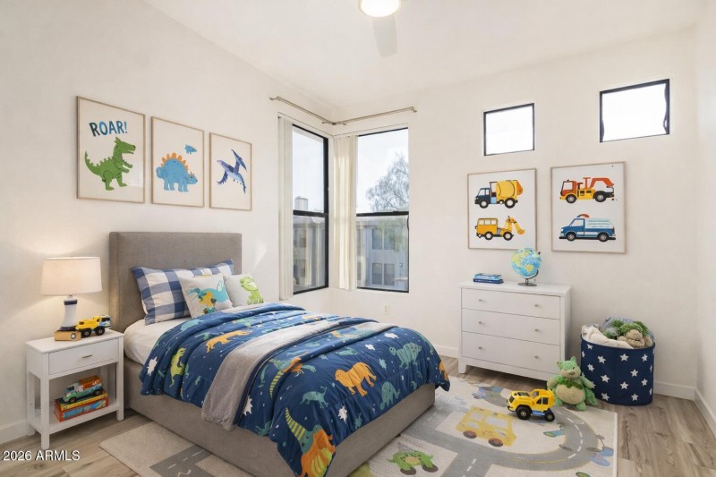 Virtually Staged Bedroom 2