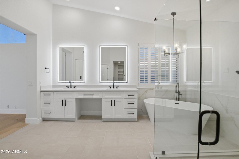 Front and Back Lit Vanities