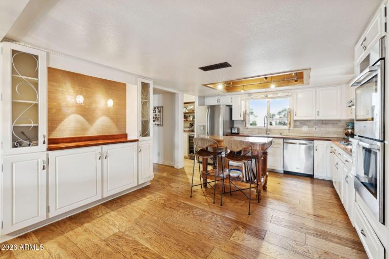 Kitchen with Coffee Bar