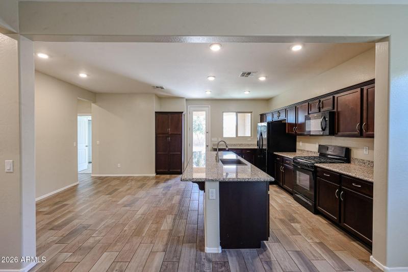 Kitchen and Dining Area