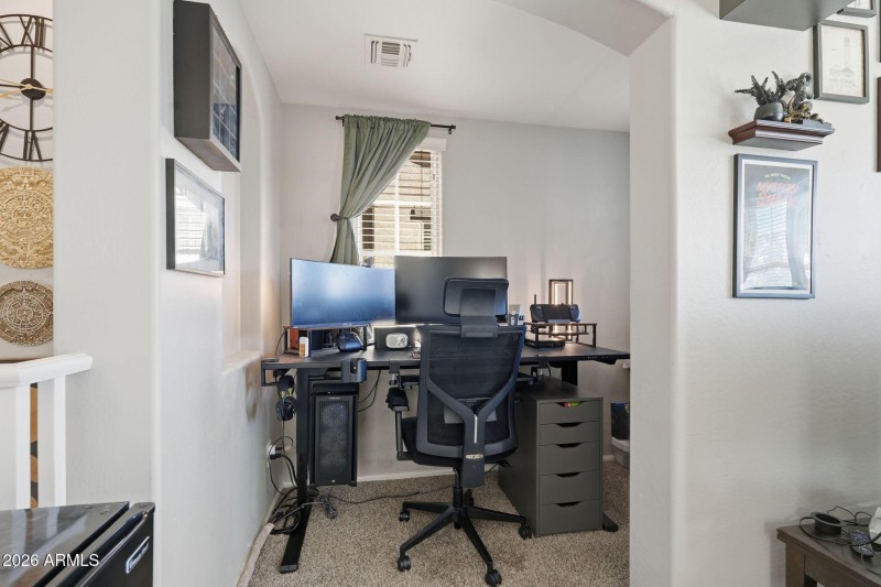 Office Nook In Living Room