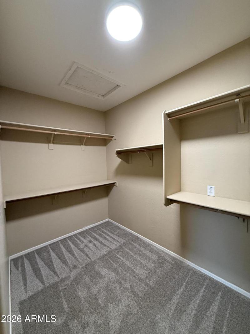 Walk-In Closet Storage
