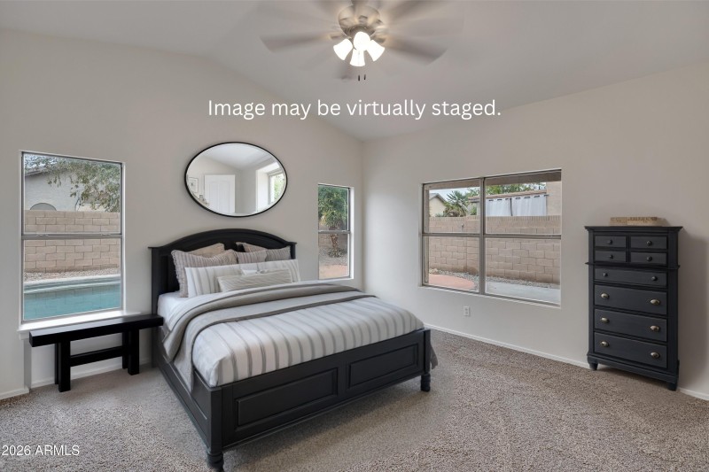 Photos may show staged furnishings. Item