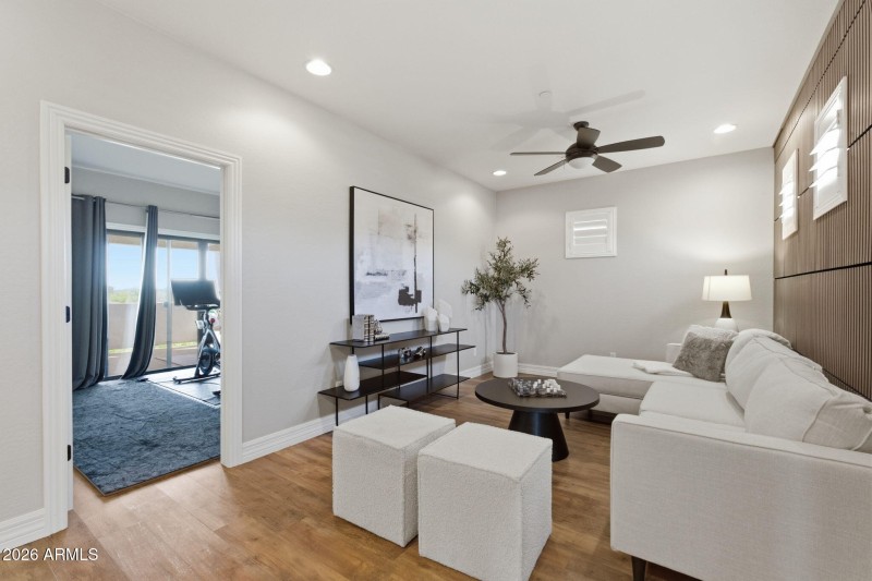 Upstairs Living Area
