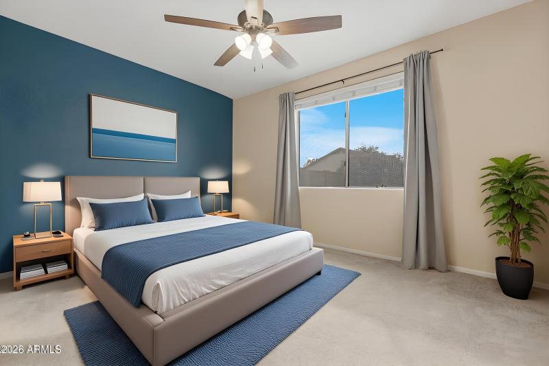 Bright Primary Bedroom