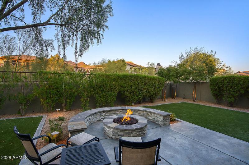 Firepit Sitting Area