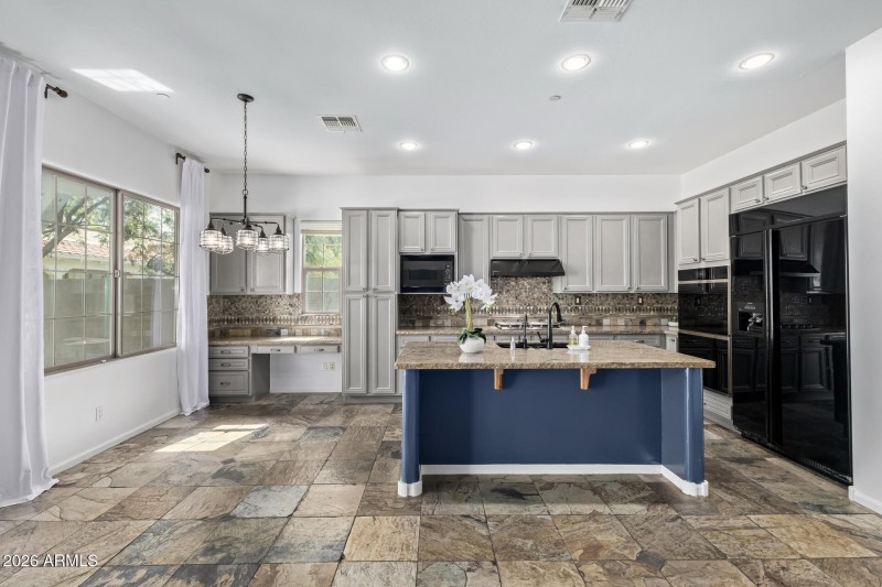 Kitchen- open floorplan
