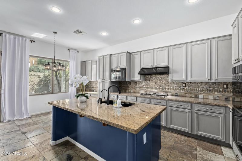 Spacious Gourmet Kitchen