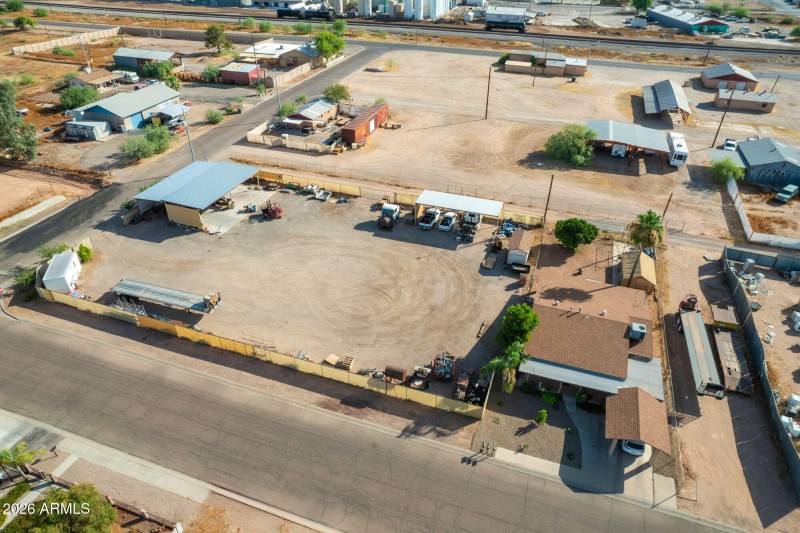 Aerial View to North High