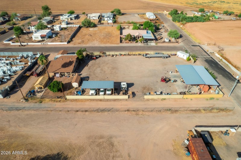 Aerial View to South High
