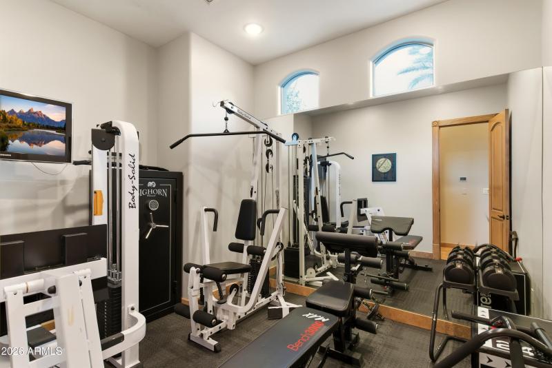 Private Gym in Primary Wing