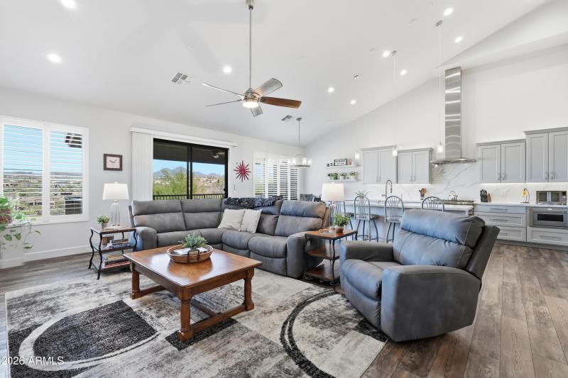 Vaulted Ceilings & Lots of Windows