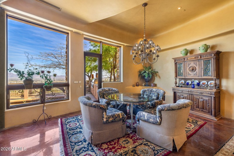 Breakfast Room With Patio