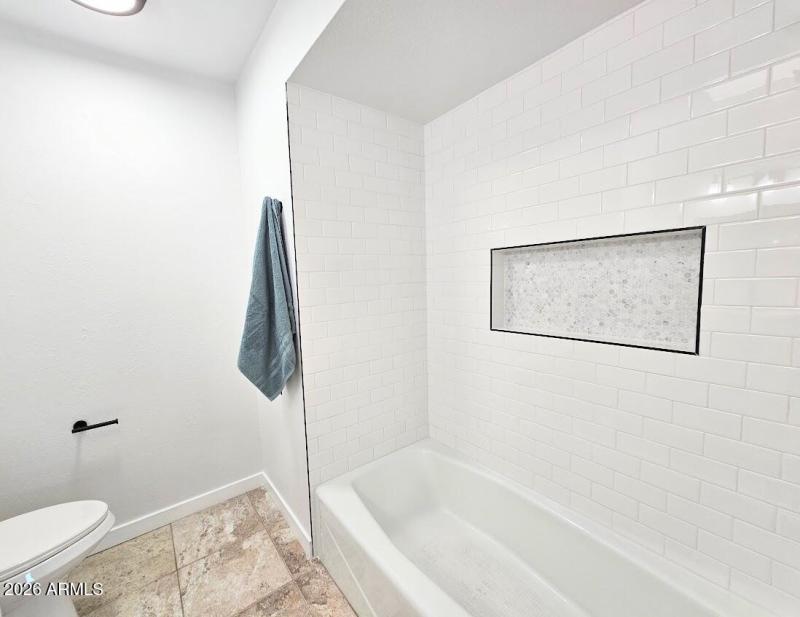 Master Bathroom Tub and Shower