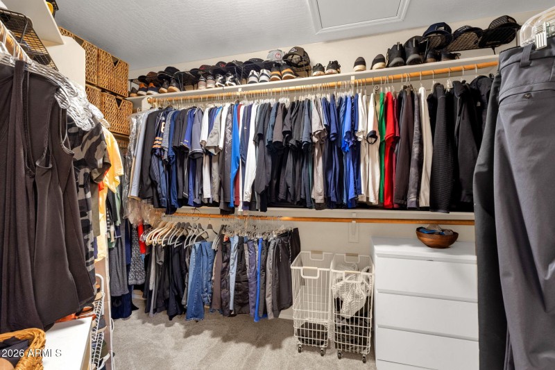 Primary Walk-In Closet