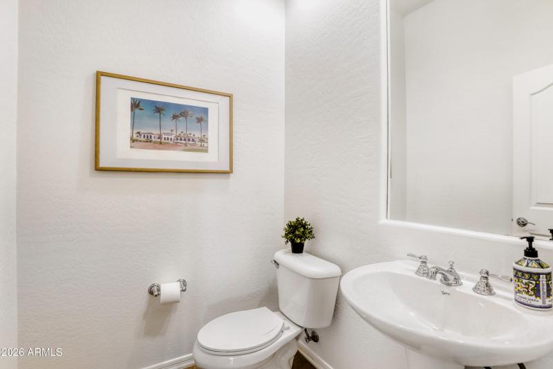 Convenient Half Bathroom