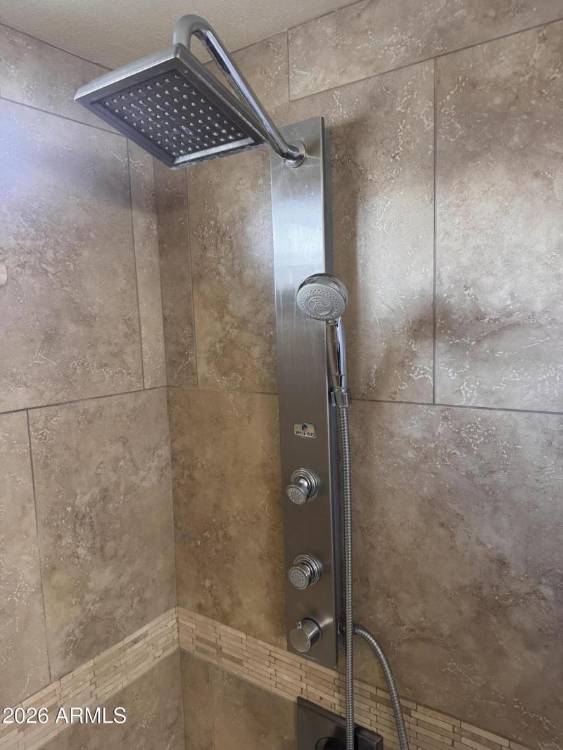 Primary bathroom shower