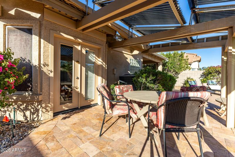 Back Patio off Master