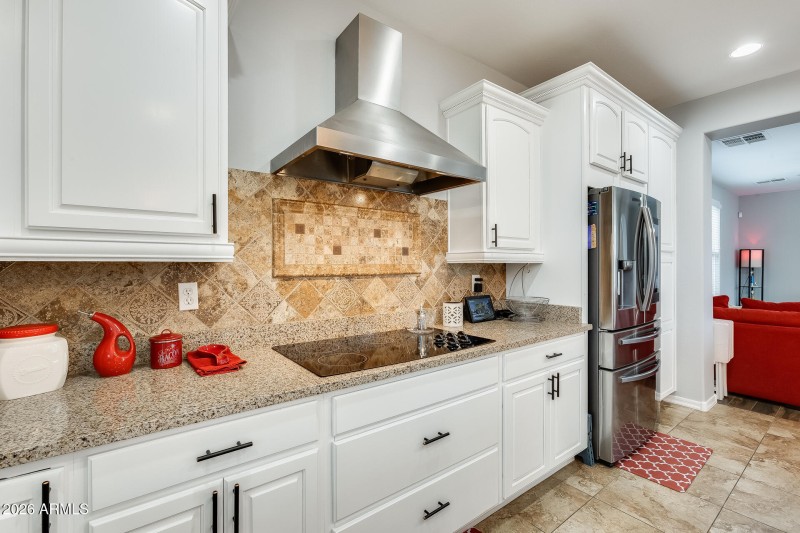 Hooded Vent/ Custom Tile