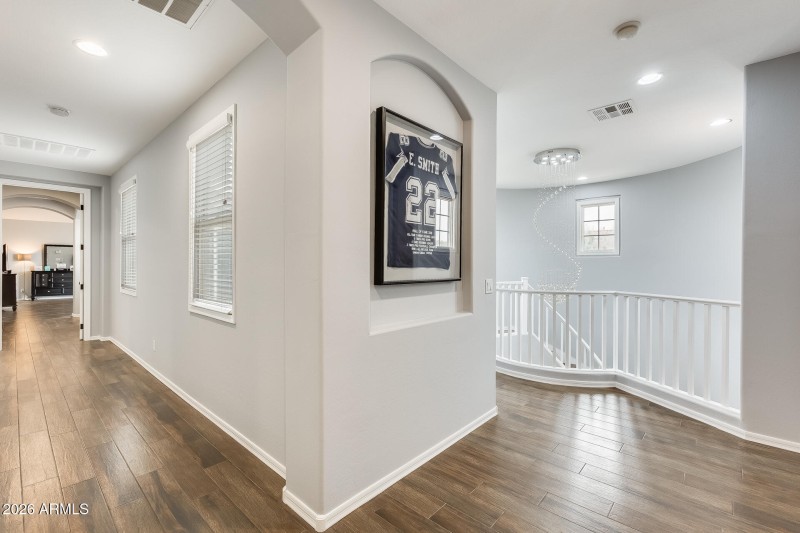 Upstairs to Master Bed