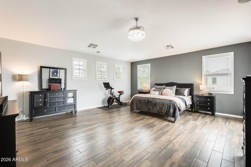 Large Master Suite with 2 balconies