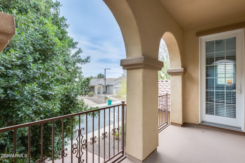 Master Bed & Bath Balcony