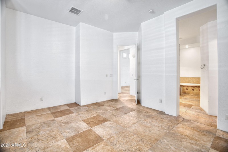 Downstairs main bedroom