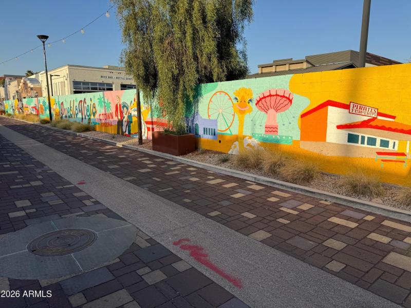 Pueblo Viejo Mural Wide