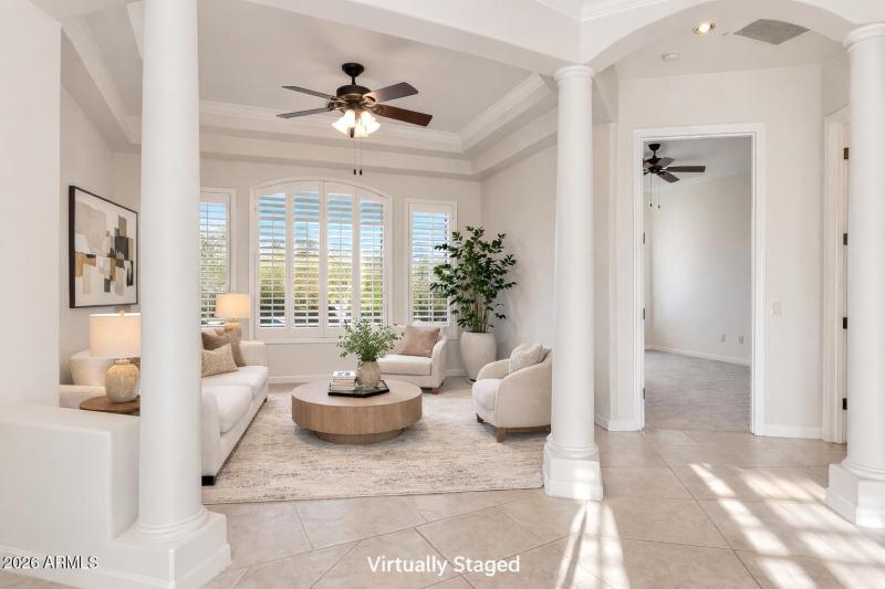 Flex Room - virtually staged