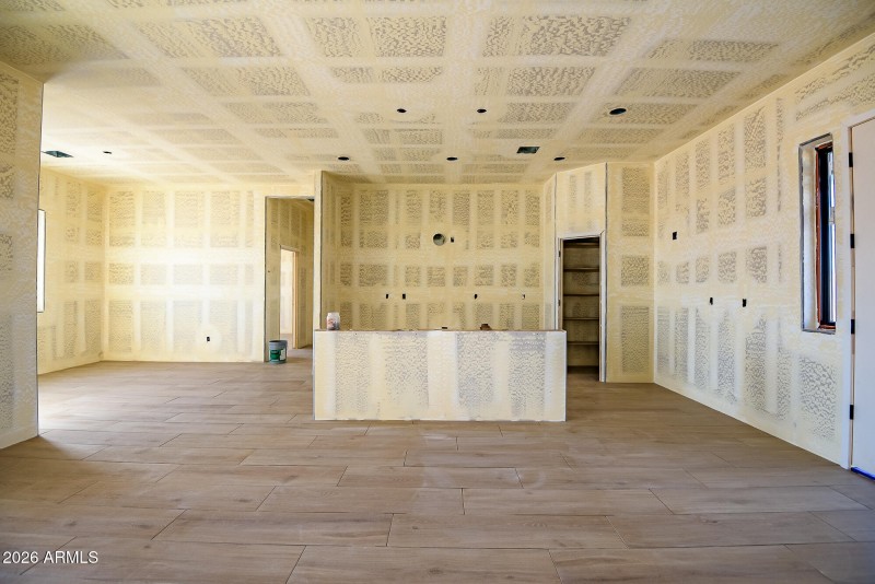 Looking onto kitchen