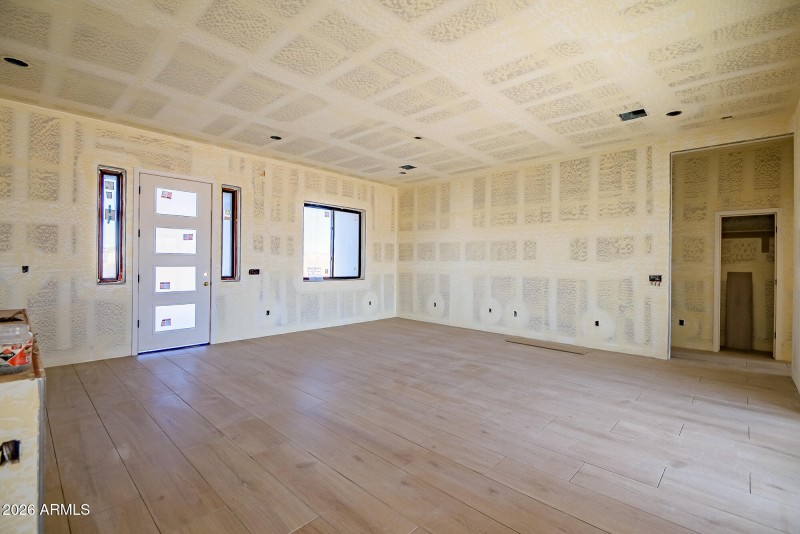 Front entry and greatroom