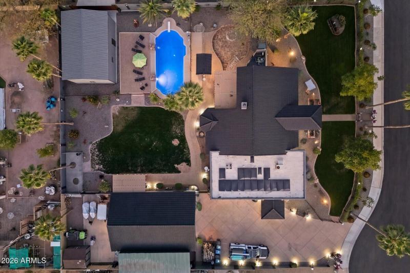 Top-Down Aerial View