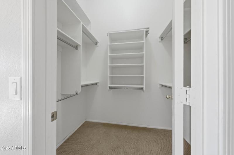 Primary Walk-In Closet