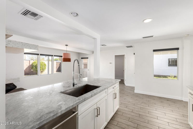 25 - Oak Kitchen Sink