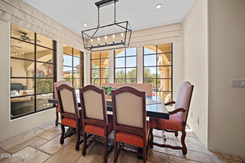 Wonderful architectural accents thruout