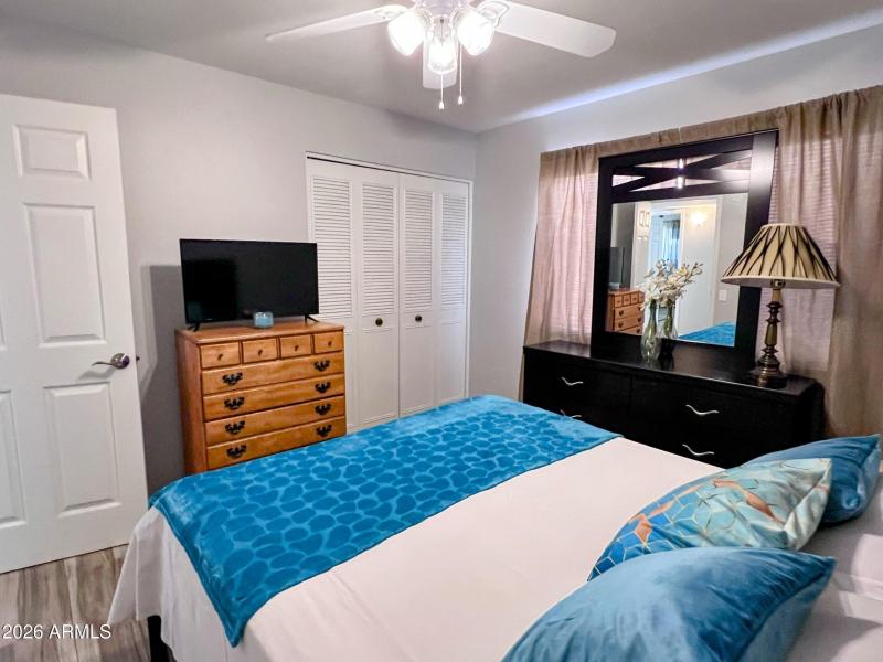 Cozy and comfortable guest bedroom