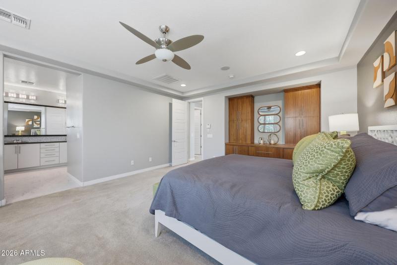 Primary Bedroom-Built in Storage