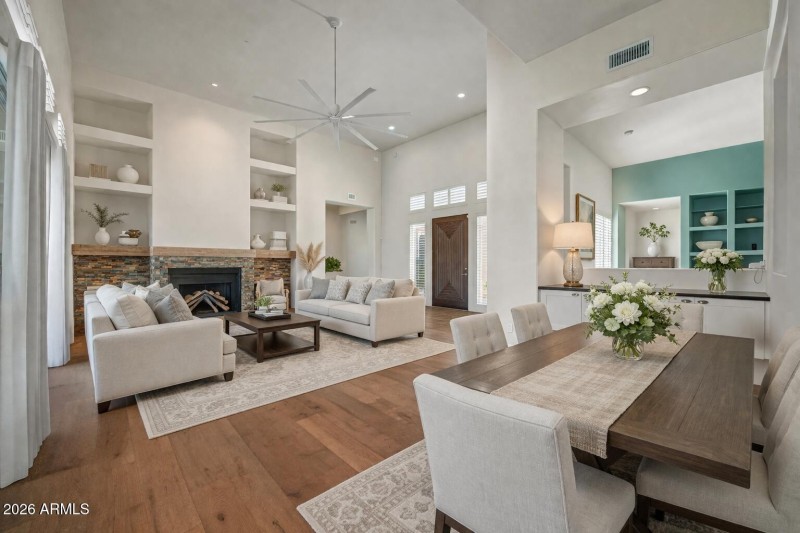 Virtually Staged Great Room II