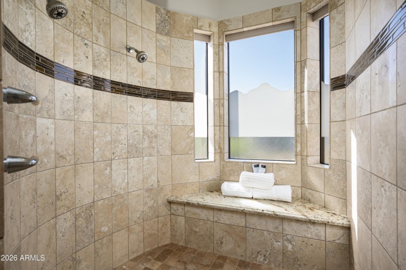 Spacious Walk-in Shower