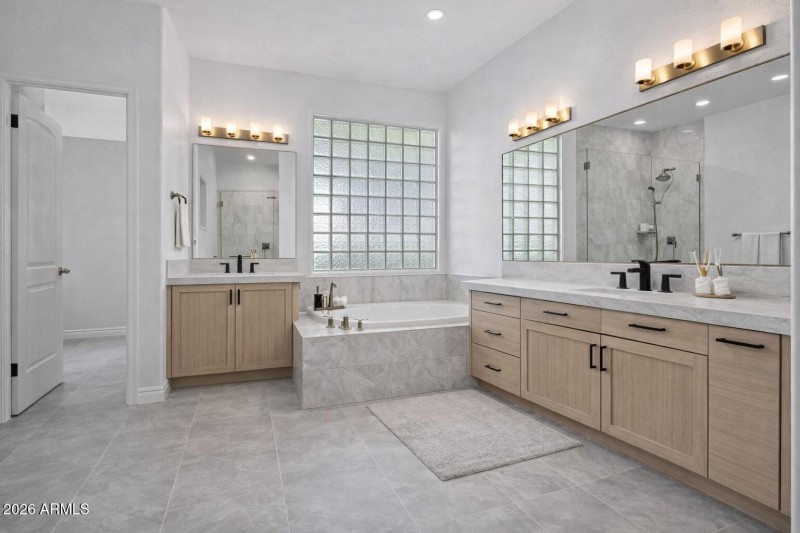 Master Bath Virtual Rendering